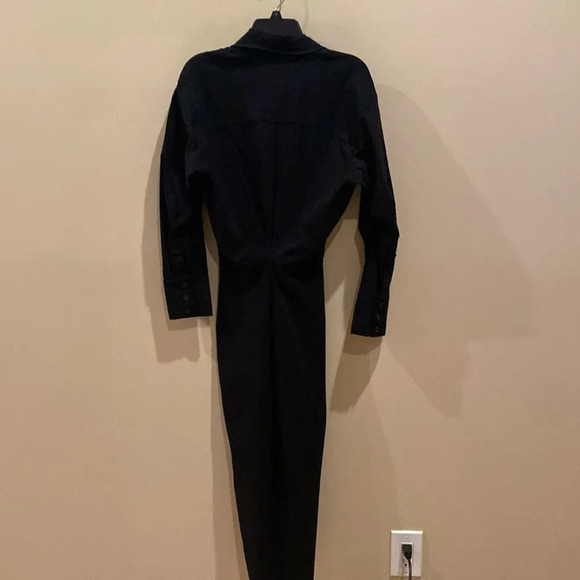 Zara MIDI SHIRT DRESS - Picture 8 of 9